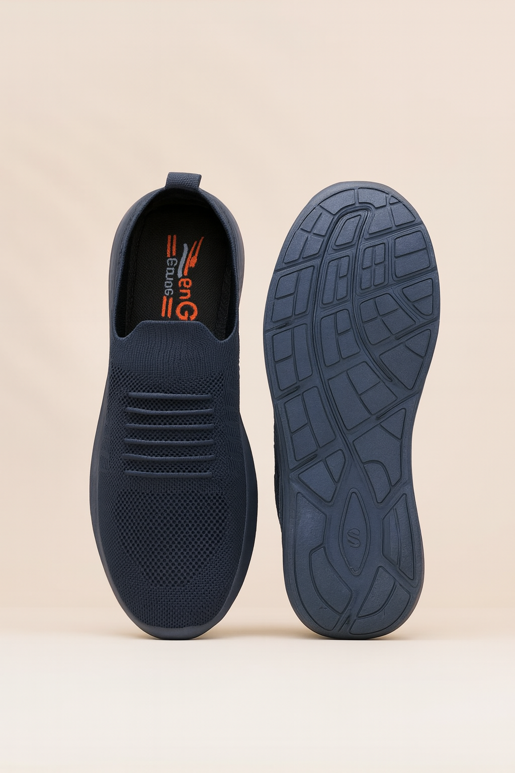 BIRDE ZenG Flyknit Men Sport Memory Foam Comfortable Soft Lightweght Regular Wear Walking Shoes